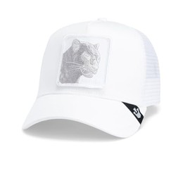 Goorin Bros. Stylish Trucker Cap Patch with Animal Adjustable Snapback Cap Farm, White