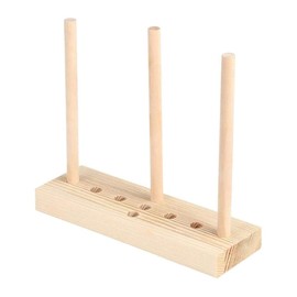 HAIKING Extended Bow Maker, 1 Set Wooden 9 Holes Ribbon Bow Maker Christmas Supplies for Making Corsages, Bows, Garlands, Party Decorations (7.08 * 2.36in)