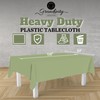 Grandipity Sage Plastic Table Cloth Disposable (6 Pk) 54in x