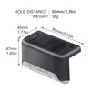 jindaaudio 4Pack Solar Pool Light Color Changing Solar Deck Lights