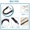 [MNWMNW] Curling Cord, 6 Pack, Black, Anti-Dropout, Retractable, Spiral Coil