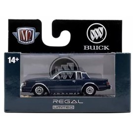 M2 MACHINES 1/64 Auto-Thentics Release 96 1987 BUICK REGAL LIMITED M2 1:64 Scale Auto Sensics Release 96 "1987 Buick Legal Limited"
