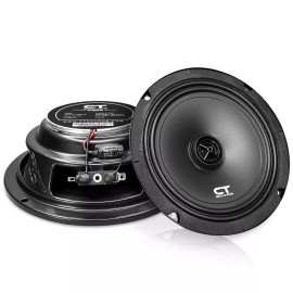CT Sounds Tropo 6.5” 160 Watt Shallow-Mount Coaxial Car Speakers, Pair