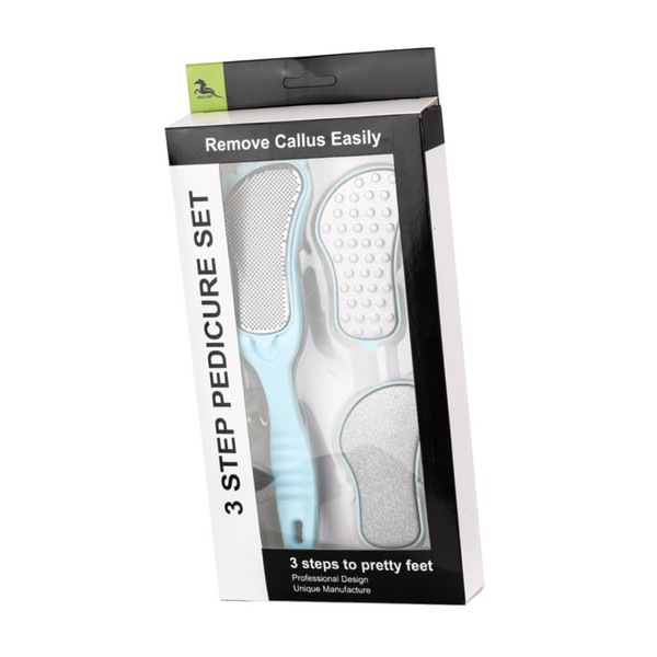 Baluue 1Set Portable Foot Skin Rasp Practical Foot File for