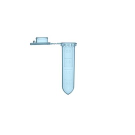 MUHWA 2ml Micro Centrifuge Tubes, 500 Pieces Graduated Micro Test Tubes with Snap Closure, Rounded Micro Tube Sample Vials for Laboratory (Blue)