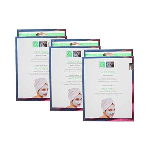 Premium Facial Mask 6 Pack - Cucumber Peel-Off