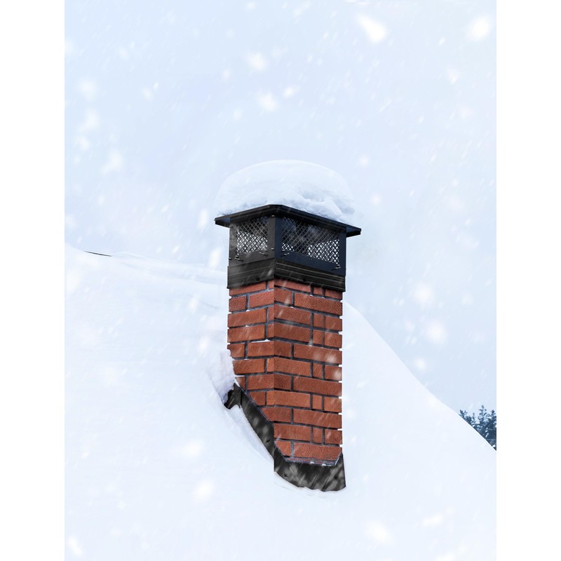 Hahaemall Chimney Cap, 13" x 21" Chimney Cover, Chimney Rain
