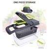ADOV Vegetable Chopper, 14 in 1 Multi-Function Kitchen Mandoline Slicer,