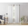 No. 918 Montego Casual Textured Semi-Sheer Grommet Curtain Panel