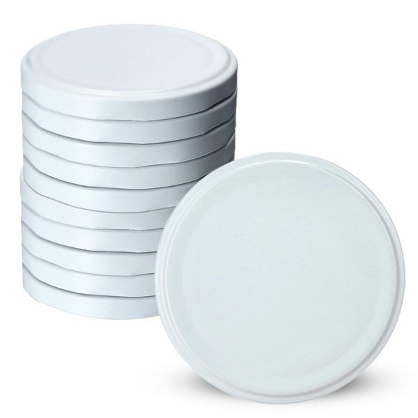 KADAX Screw Lids fi110mm Twist Off Lid Set Metal Replacement