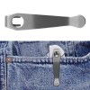Unbranded 2PC Titanium Deep Carry Wire Clip Black Fits Spyderco