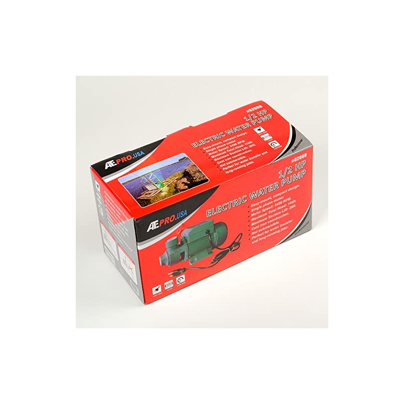 ATE Pro. USA - Electric Water Pump - Continuous Industrial