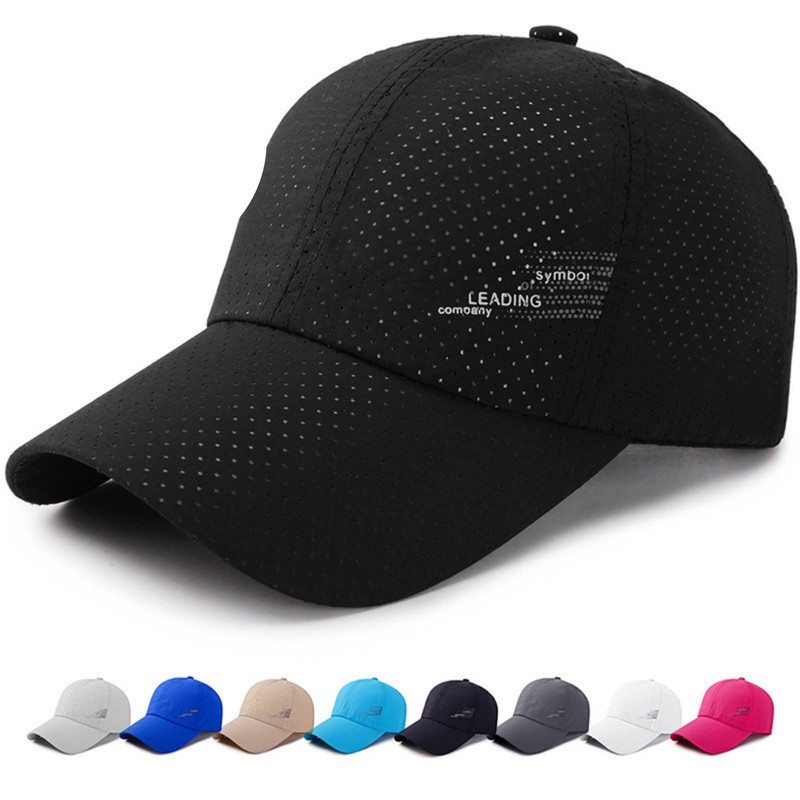 Thalia Smile Running Cap, Jogging Hat, Mesh Cap, Blackout Hat,