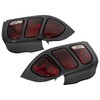 HECASA Tail Lights Assembly Compatible with 1996-1998 Ford Mustang Replacement