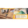 SEEKONE Mini Heat Gun, 350W 2-Temp Settings 500℉ & 842℉