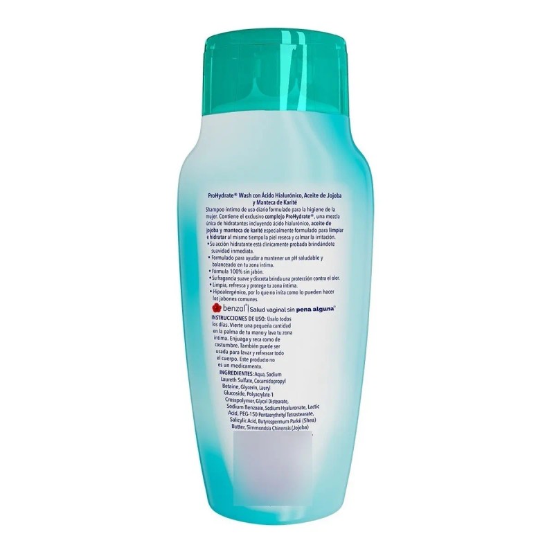 Benzal Shampoo Intimo Prohydrate Wash