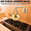 Aroma Bowl Sauna 350 ml Stainless Steel - Sauna Evaporator