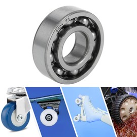 ACROPIX 6204 & Deep Groove Ball Bearings P5 20x47x14mm Lubricated Bearings Open Type Silver Tone Scooter Skateboard Wheel