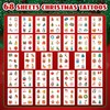 Acevegue 408 Sheets Christmas Tattoos Children, Christmas Glitter Children's Tattoos