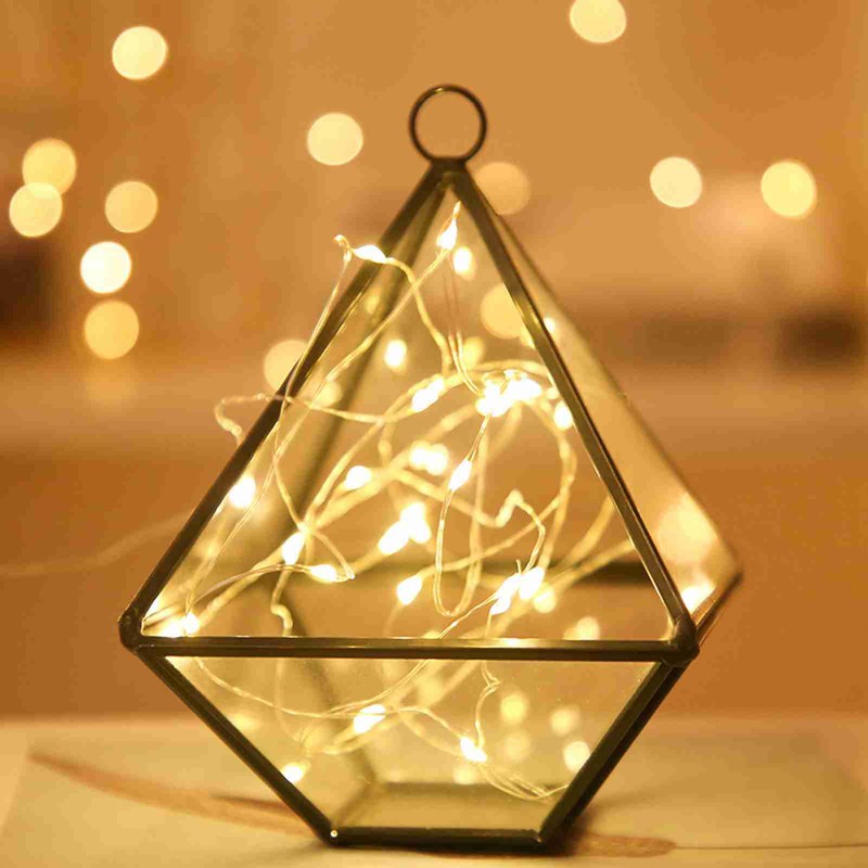 Solar String Lights Solar Powered Lamp Waterproof Decorative Lighting for