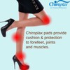 Chiroplax High Heel Cushion Inserts Pads (4 Pairs) Suede Ball