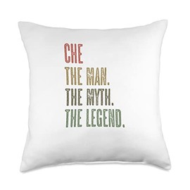 CHE - the Man the Myth the LEGEND | FUNNY - Mens Boys Name Throw Pillow
