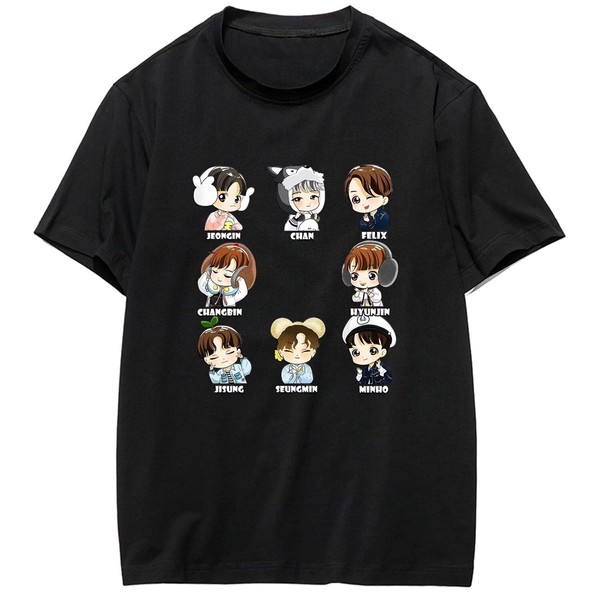 Kpop Tshirt Bangchan Jisung Felix Hyunjin I.N Changbin Seungmin Concert