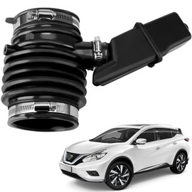 Engine Air Intake Hose(With clamp) for Nissan Murano 2015-2023 Pathfinder 2013-2016 Infiniti QX60 2014-2016 JX35 2013 Replacement Part Number 165763JA0A 16576-3JA0A，004B，A27624