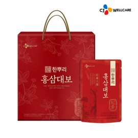 1 box of Hanppuri Hongsamdaebo (50ml x 24 pieces) / 한뿌리 홍삼대보(50ml x 24입) 1박스