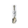 Takakuwa Metal Rune Coffee Spoon, Antique Gold, Size: Approx. W12.2