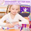 YTACREA Unicorn Stationery Set, Diary Girls Gifts 6 7 8