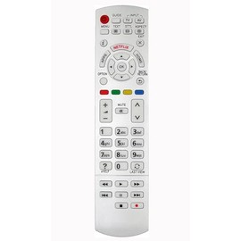 Alltro Replacement Remote Control for Panasonic TV TX-42ASN658 TX-42AST656 TX-42ASW754 TX-42ASX659 TX-43CX740 TX43CX740E TX43CX750E TX-43ESW504 TX-43EXW604 TX-43FS W504 TX-43FX600E TX-43FX603E,