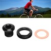 Bike Crankset Bolt Aluminum Alloy M15 M26 Hex Crank Arm