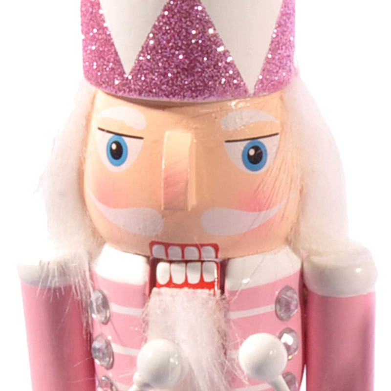 Ciao Christmas Nutcracker Toy Soldier Drummer (24 cm) Wooden Glittery