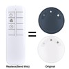ZWP Replacement Remote Control Compatible for Honeywell QUIETSET Stand Fan
