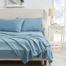 Springtree Home Micro Fleece Sheets Set with Deep Pockets | King Size Ultra Soft Micro Fleece Sheets King Size | Classic Polar Fleece Soft | Plush Cozy Soft Sheets for Ultimate Comfort