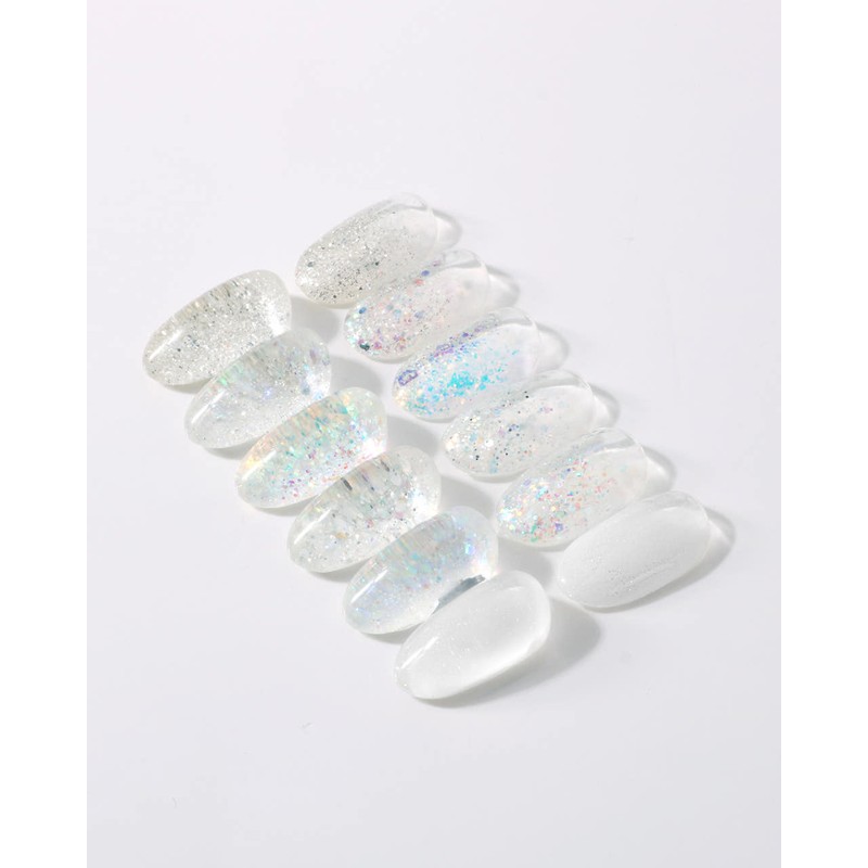 classic nail Mostive Glitter Gel Wannabe Classic + 30 parts
