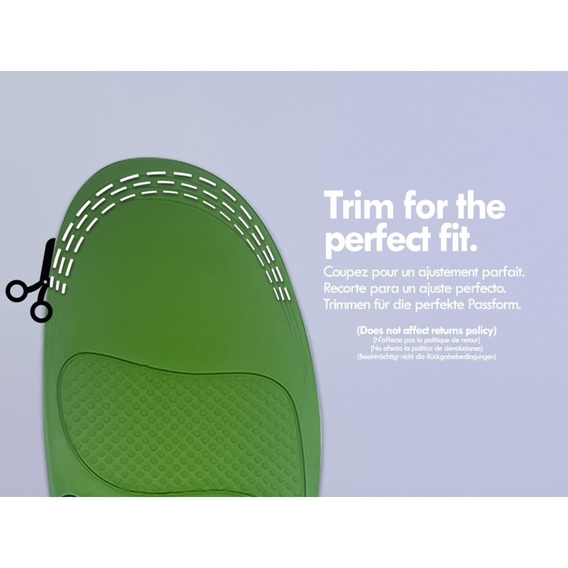GS Eco-Active Sustainable Arch Support Insoles Green EU 46-48 XL