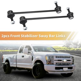 X AUTOHAUX 2pcs Front Sway Bar Links Stabiliser Link Kit for Ford Fiesta EcoSport Figo Suspension Kit No.1745924/1790310/1905043/2069658/8V513B438AB/8V513B438BA