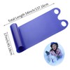 Flexible Snow & Sand Sled, Lightweight Plastic Sliding Board for