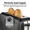 Hamilton Beach Extra Wide Long Slot 2 Slice Toaster, Browning