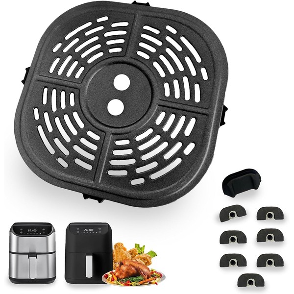 Chengziyue 6QT Square Air Fryer Grill Plate for Bella Pro