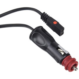 DOMETIC replacement cable for thermoelectric cooler for connection to the 12 volt socket, (length 280 cm), black
