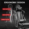 GTRACING Gaming Chair with Footrest, Ergonomic Computer Game Desk Chair,