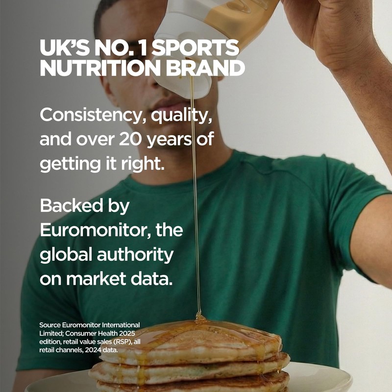 MyProtein Protein Pancake Mix | Golden Syrup | 200g |