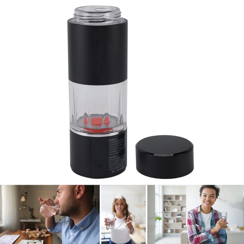 Hydrogen Water Bottle 230ML 13520ppb High Concentration Intelligent Cleaning Thermostatic