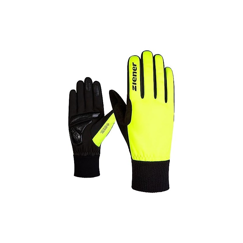 Ziener Adult SMU 18-GWS 414 Bike Glove Gloves, Poison Yellow,