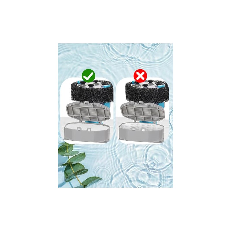 Cat Water Fountain Filter Replacement Set - 8 Pack