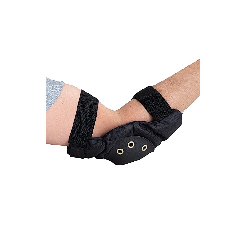 Allegro-7104 Elbow Pads, Hard, Nylon, Foam, Univ, PR, One size,Black