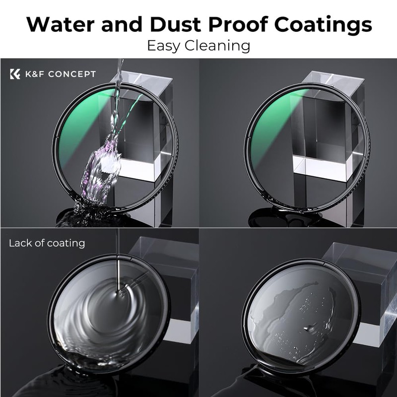 K&F Concept Nano X-Series True Colour Polarising Filter 55 mm